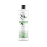 Nioxin Scalp Relief Cleanser Shampoo pour cuir chevelu sensible, sec et sujet aux démangeaisons, 1000 ml