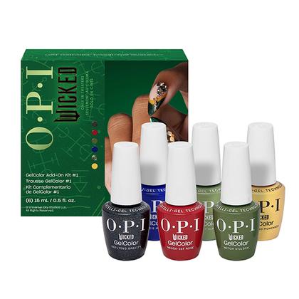 OPI x WICKED GELCOLOR KIT 1 - 6 PC